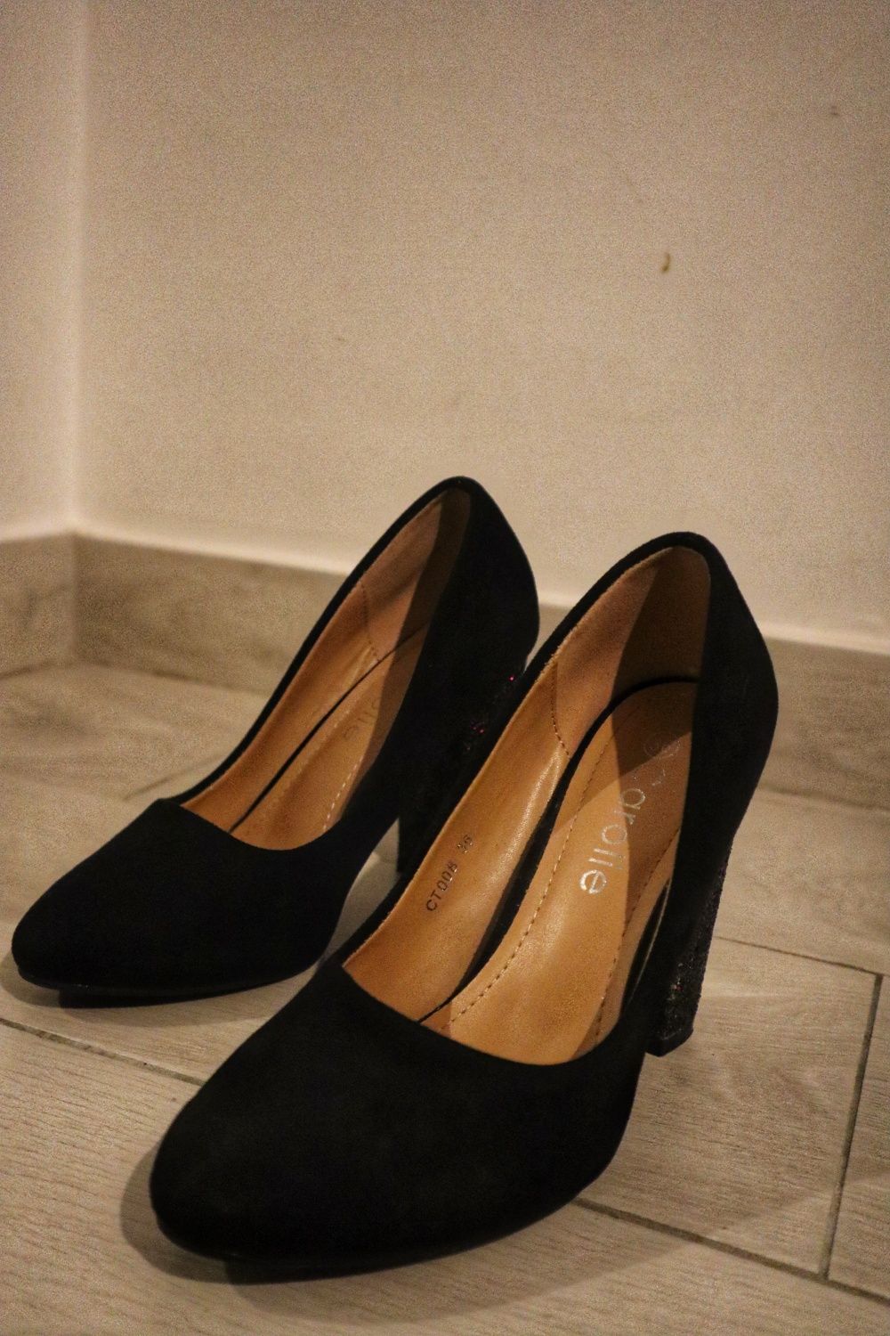Pantofi negru matt