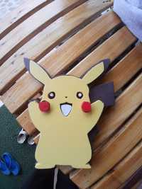 Pokemon Pikachu din lemn