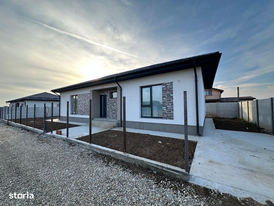 Casa individuala cu incalzire in pardoseala in Domnesti