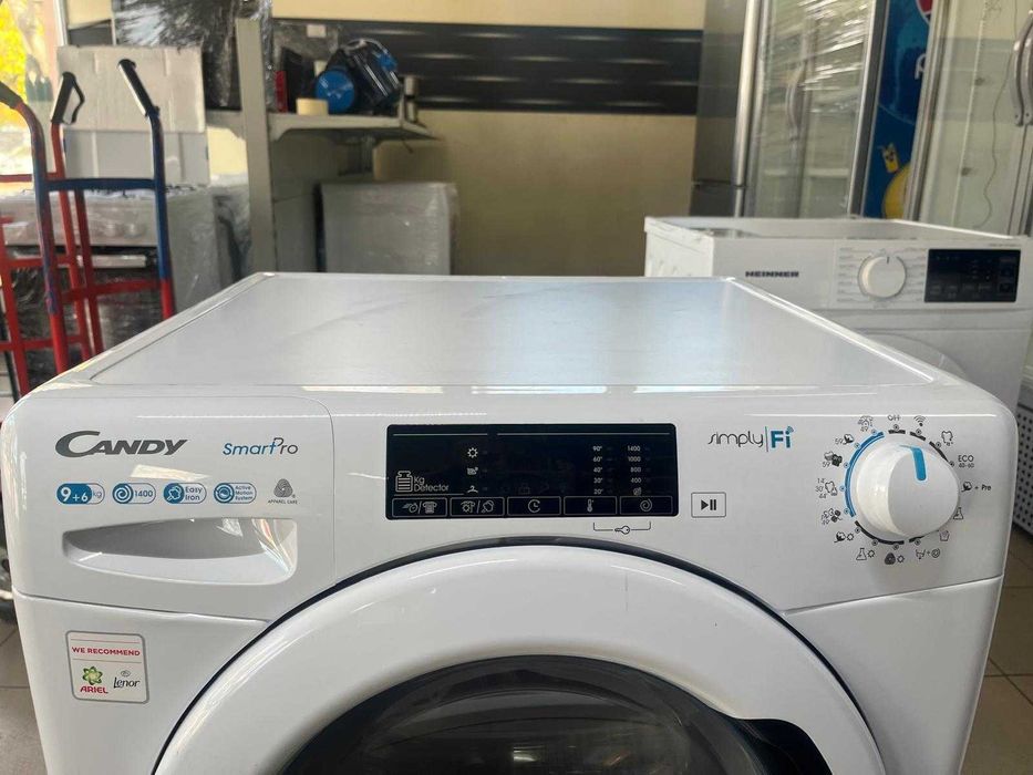 Masina spalat rufe cu uscator Candy