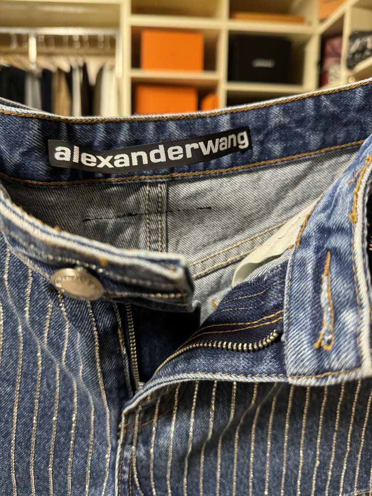 Къси дънкови панталони alexander wang 26
