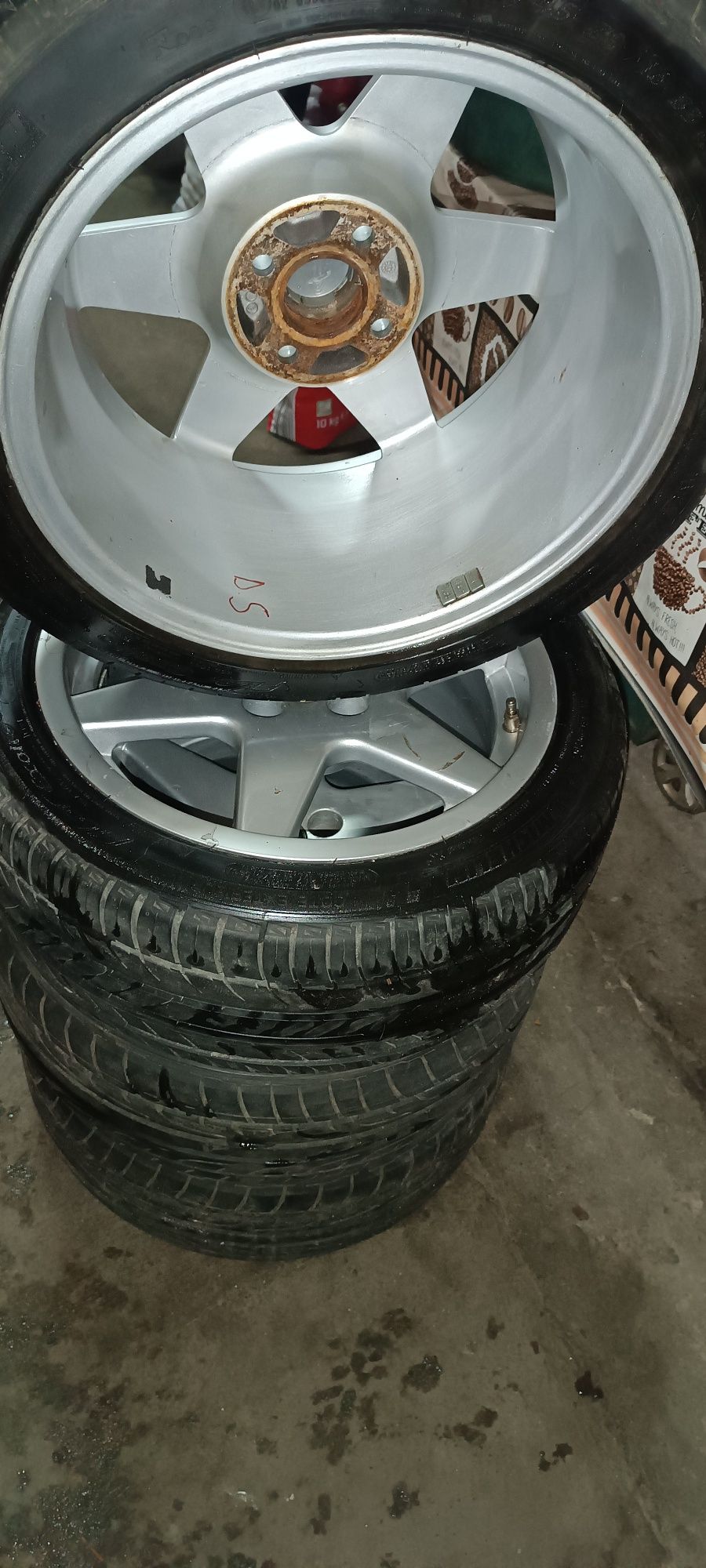 Set de roti Ats Type 10 pe 16" 4x100   anvelope vara Michelin/Dublop