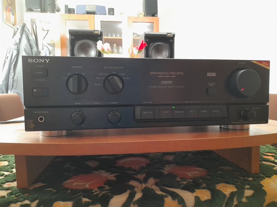 Amplificator Sony Ta F 417 r  2x70wati