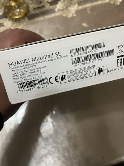 Планшет Xuawei matePad SE 64 gb
