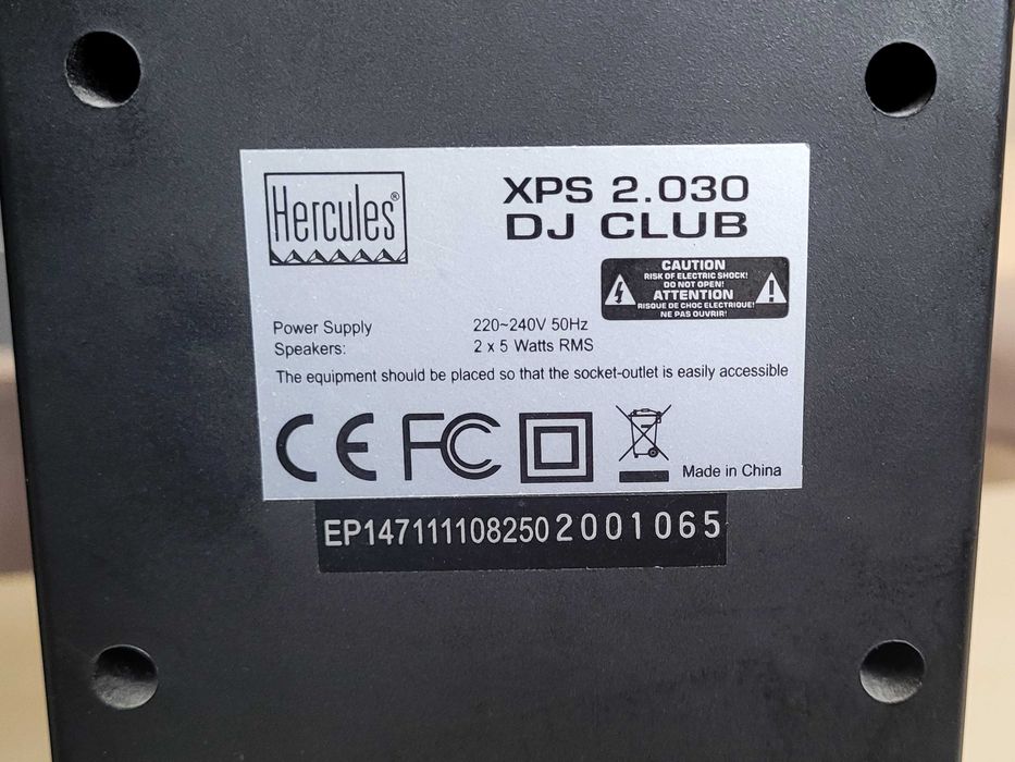 Boxe active Hercules XPS 2.0 30 DJ CLUB