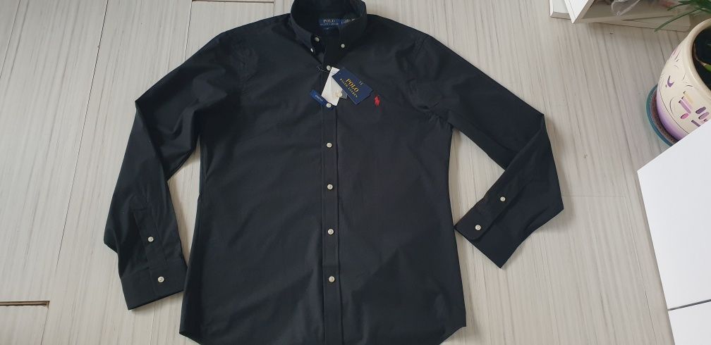 POLO Ralph Lauren Slim Stretch / L / 16 1/2 НОВО! ОРИГИНАЛ! Мъжка Риза