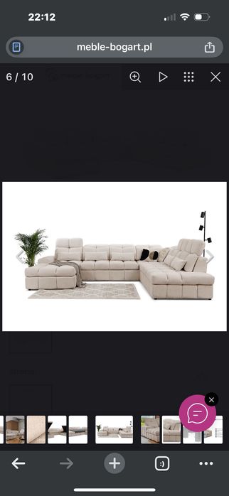 Ъглов диван - чисто нов