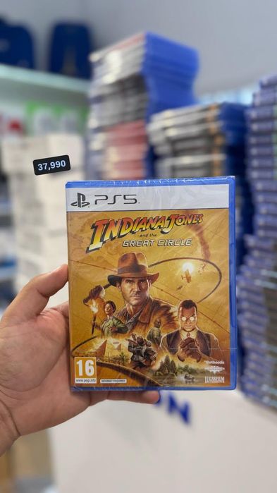 Диск на ps5 Indiana jones and the great circle новый