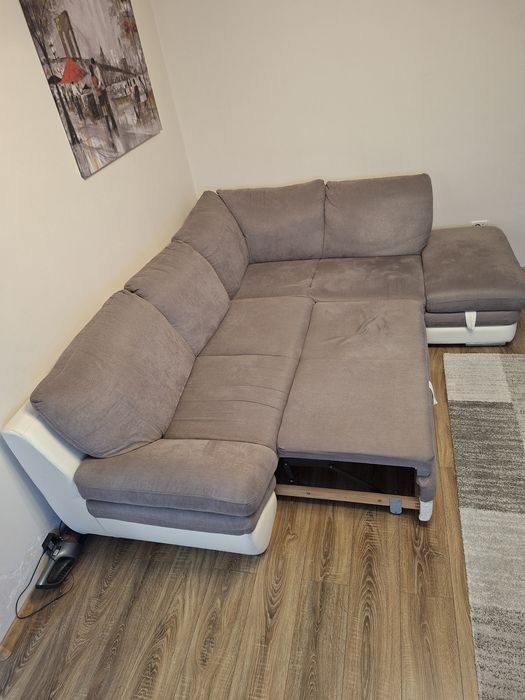 Coltar extensibil 260x225x88cm cu depozitare