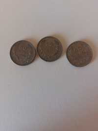 3 монети 50 лева 1940г.