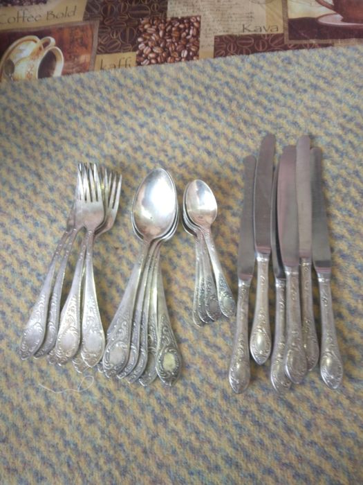 Set tacâmuri argint