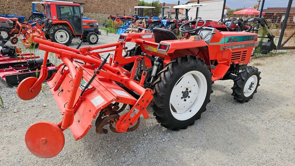 Японски трактор Kubota L1-185D, 18 кс, 4х4 с фреза - АграБГ Джолев