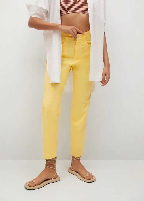 Pantaloni drepti Mango