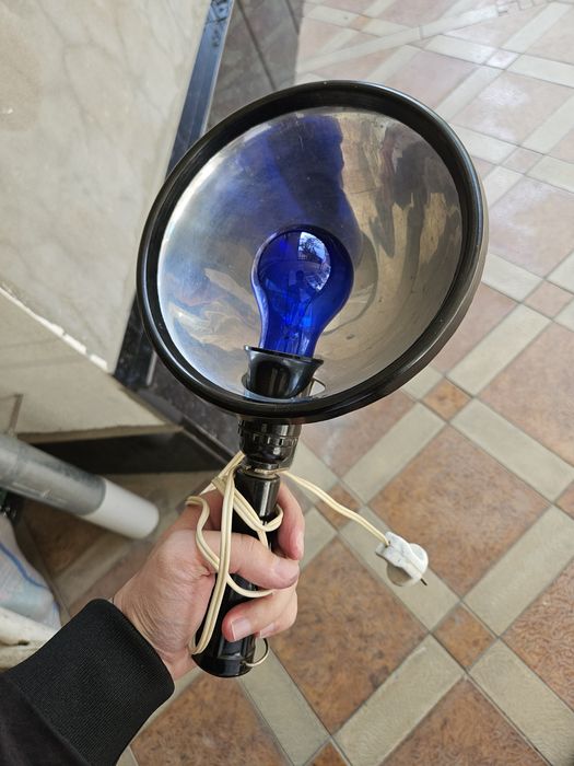 Синий лампа советский