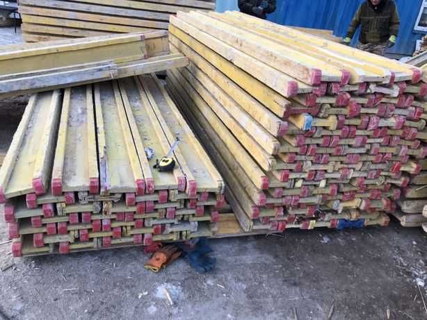 Продам балки новые и бу деревянные