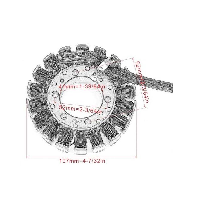 Stator alternator Honda CBR600 F4 1999-2000 bobina A1564