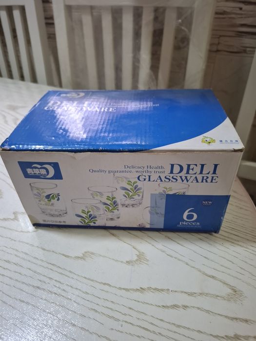 Продаются стаканы 6 штук новые