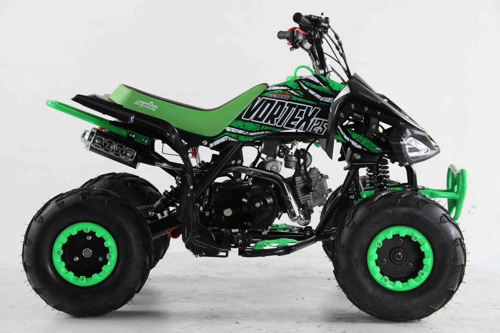 Atv SBR Vortex 7" 125cc 4T benzina negru/verde