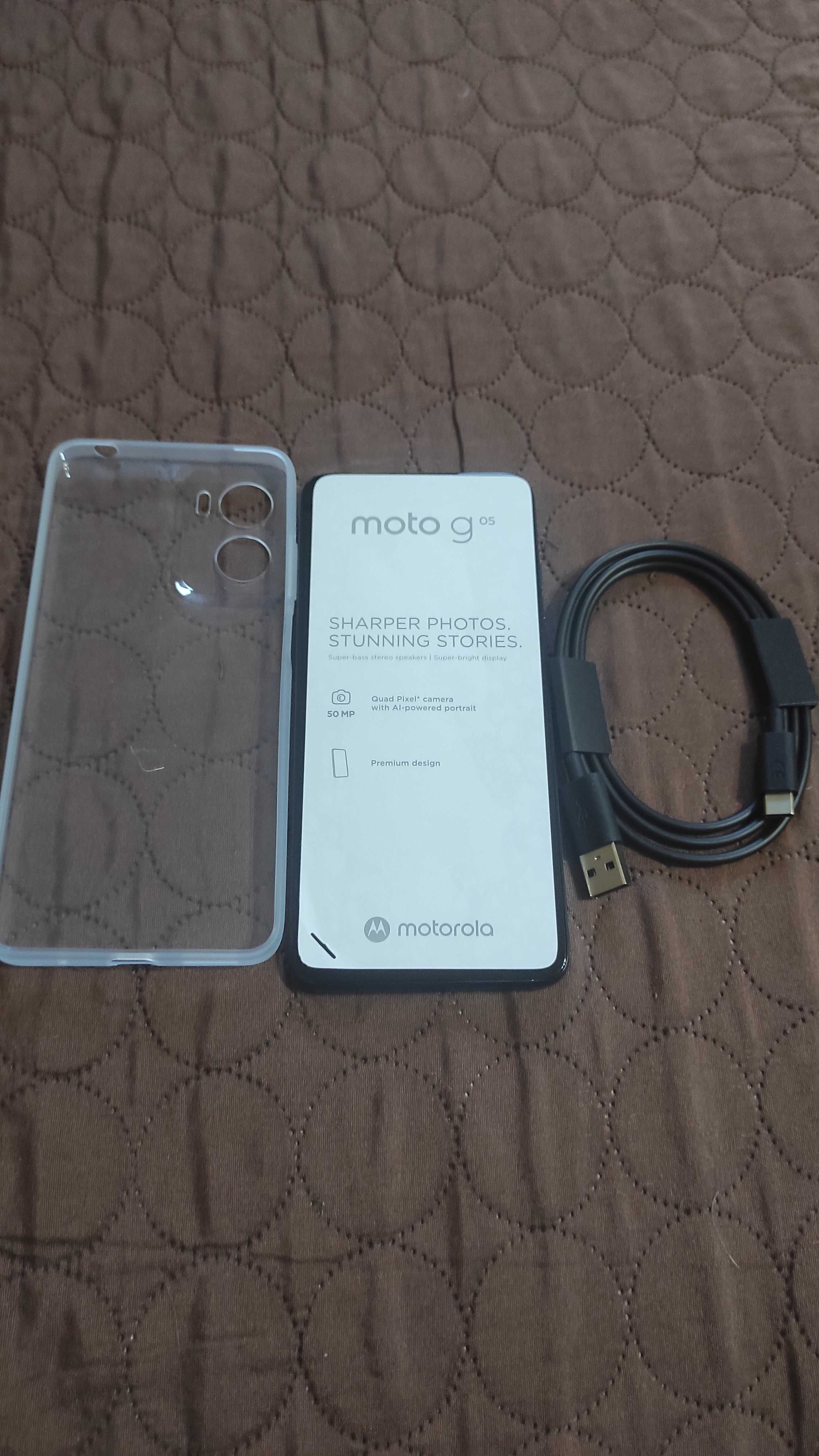 Смартфон MOTOROLA MOTO g05 - нов