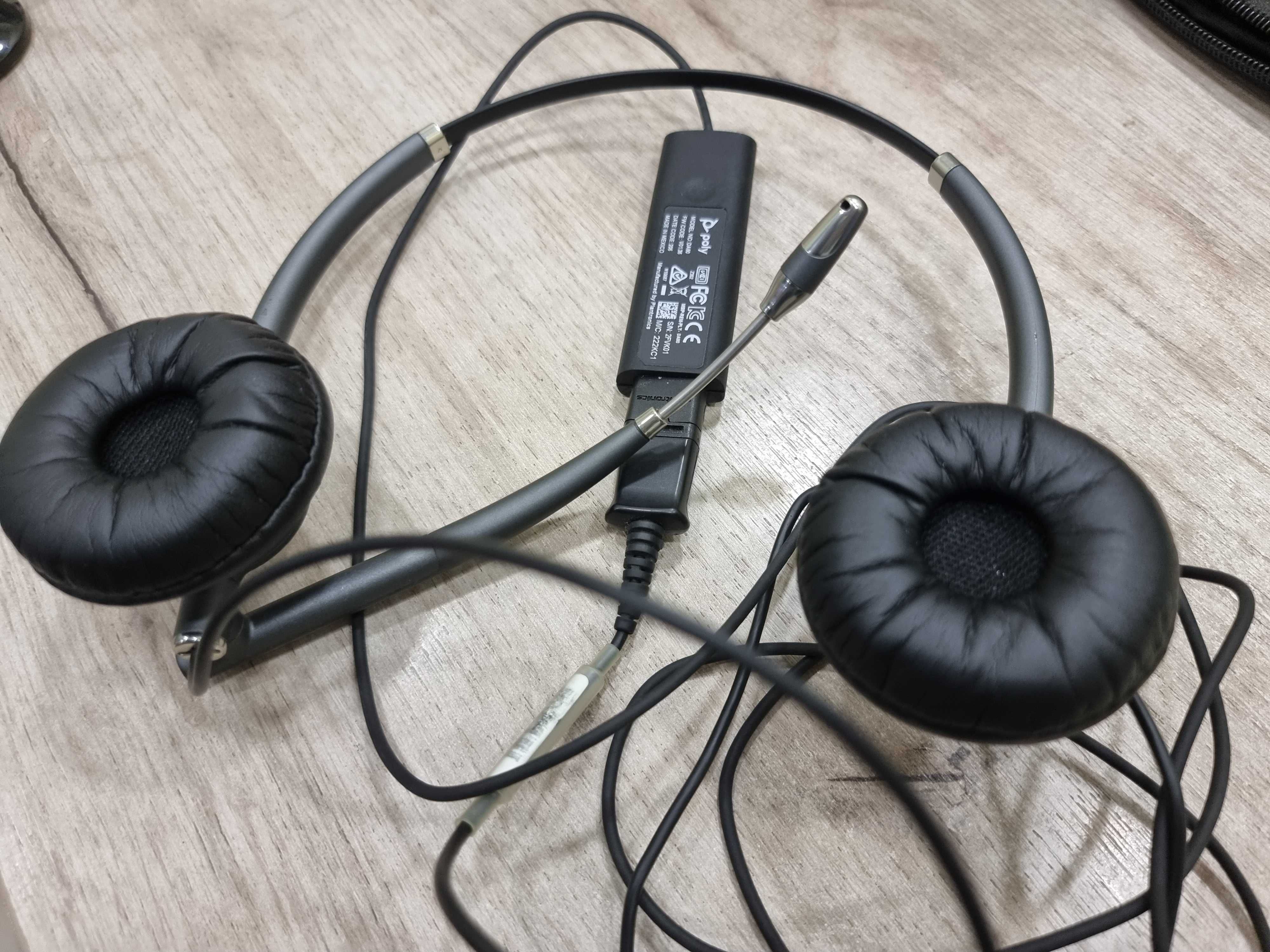 Plantronics EncorePro HW720 / Адаптер Plantronics DA80