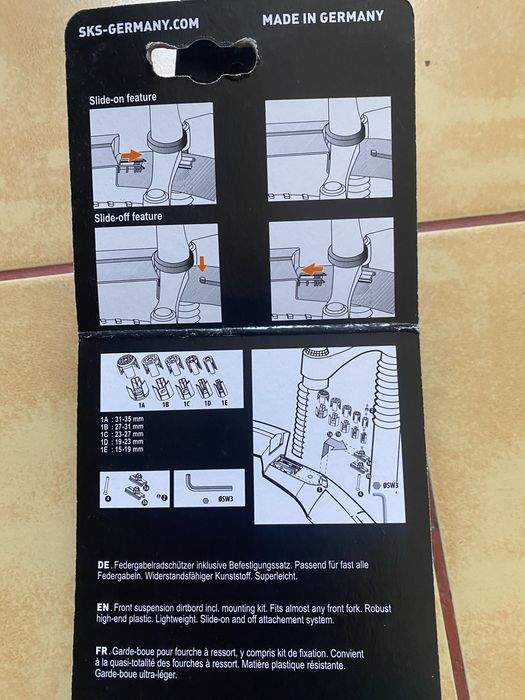 Set aripi/aparatori bicicleta mtb noroi sks noi