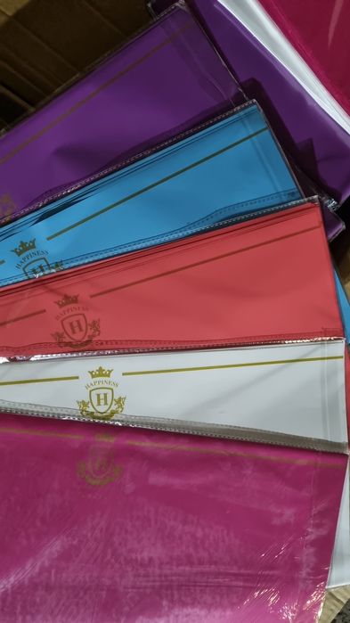 Корейская упаковочная бумага ( корона ) для букет цветов (20шт 58х58)