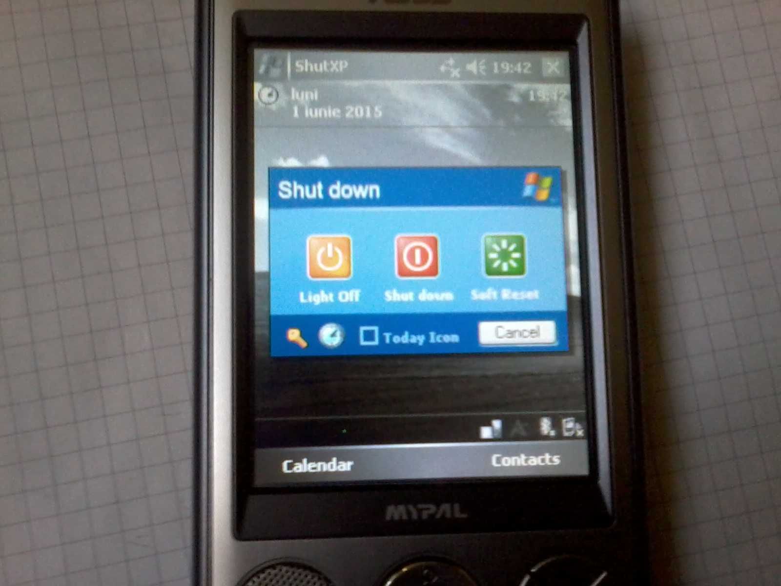 Pocket PC PDA Asus MyPal 636 cu Windows Mobile 5 si GPS