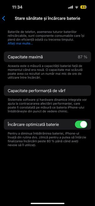 Vand iphone 14 Pro 128gb Impecabil 10/10