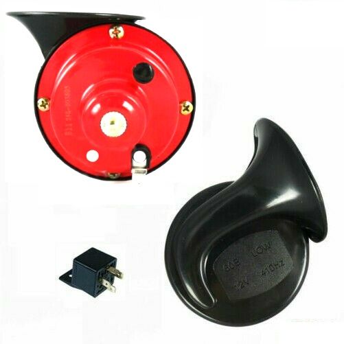 Комплект Електромагнитна Тромба Клаксон "Охлюв" 12V 120db