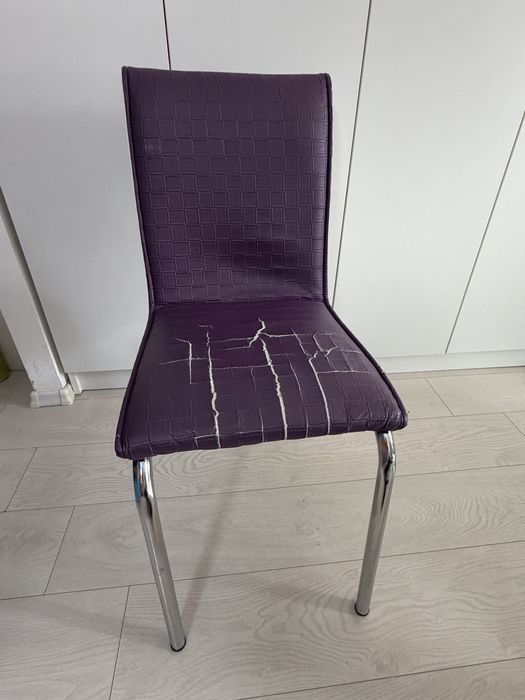 Masa extensibila 130-165/80 cm cu 4 scaune