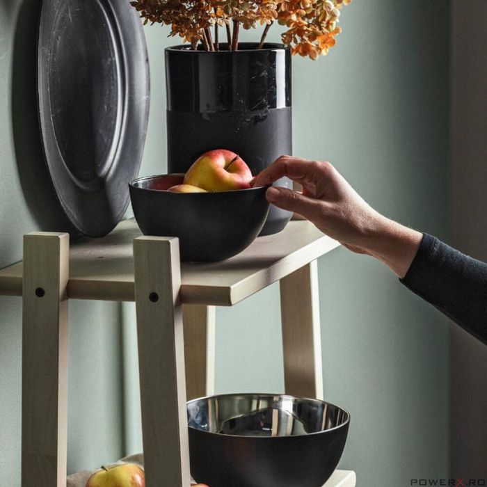 Bol din otel inoxidabil, vas pentru bucatarie, capacitate 3.8 litri,