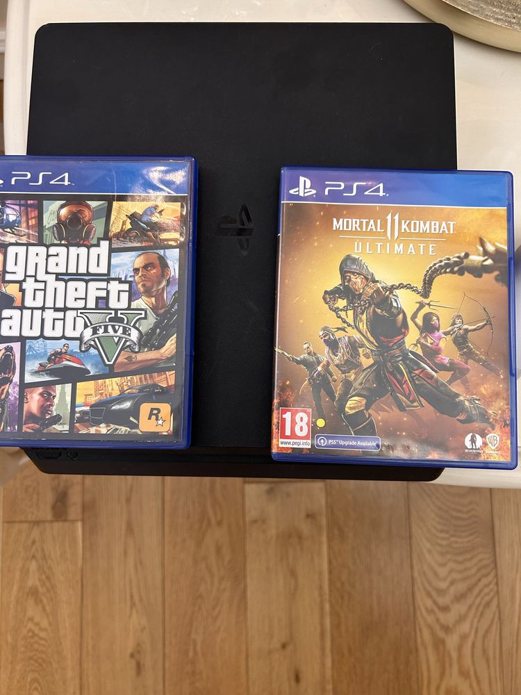 Playstation 4 slim 500gb + 2 игри