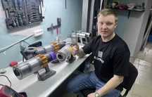 Астана • Ремонт техники Dyson: пылесосы, стайлеры, фены