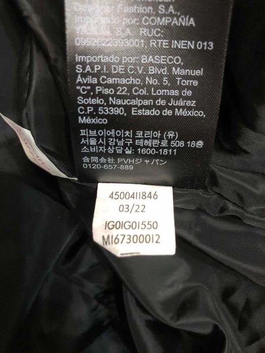 CALVIN KLEIN  зимно яке  16 год.