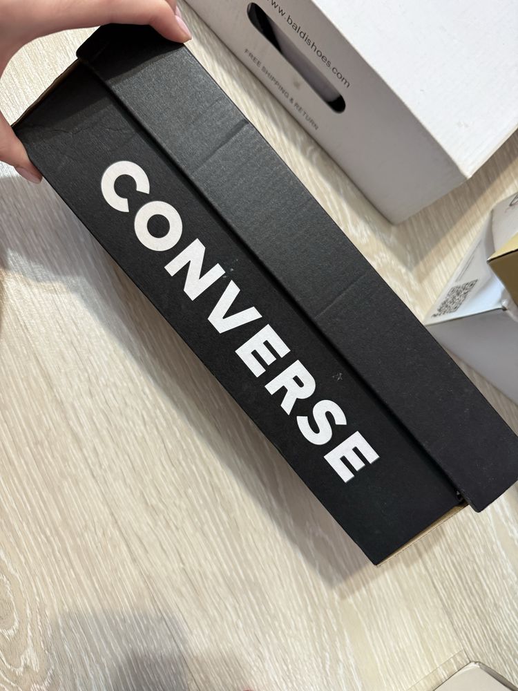 Кеды converse черного цвета 35 размер