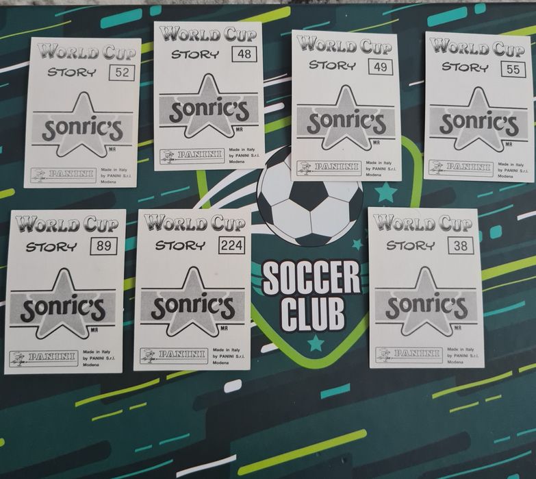 Stickere Panini jucatori celebri Pele Maradona Cruyff