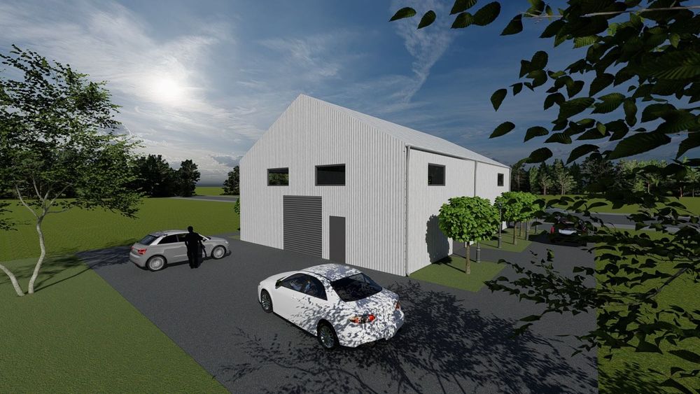 Proiectăm hale pe structură metalică / beton, rapid și la prețuri mici