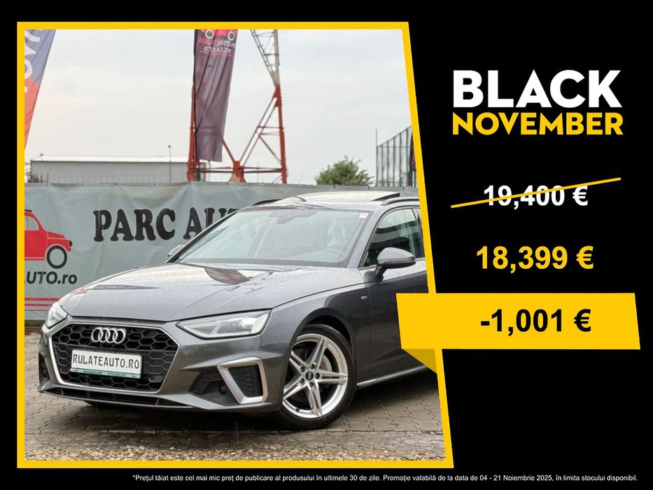 Audi A4 2021 S-LINE 2.0 TDI -204 CP 1 AN Garantie / Rate / Leasing