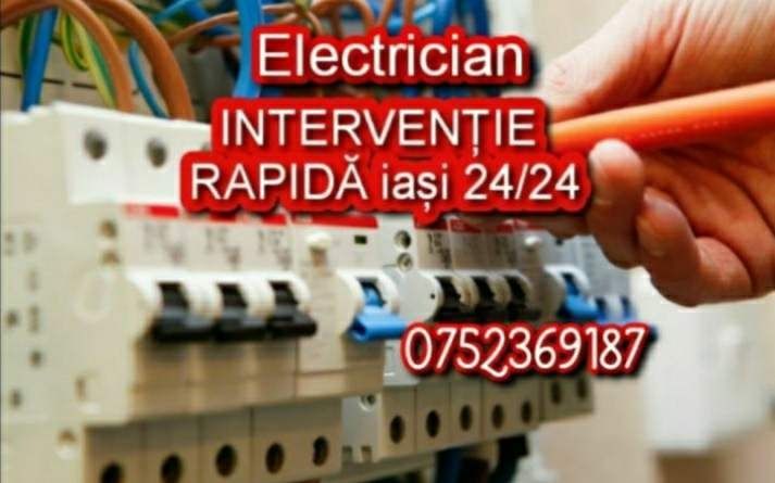 Electrician IAȘI instalații electrice