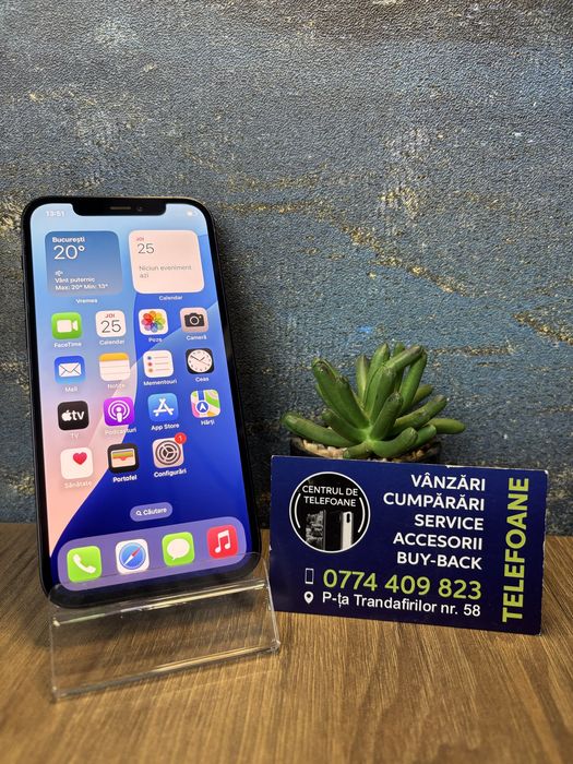 Iphone 12/64Gb/Garantie 2Ani Centrul de Telefoane/Rate