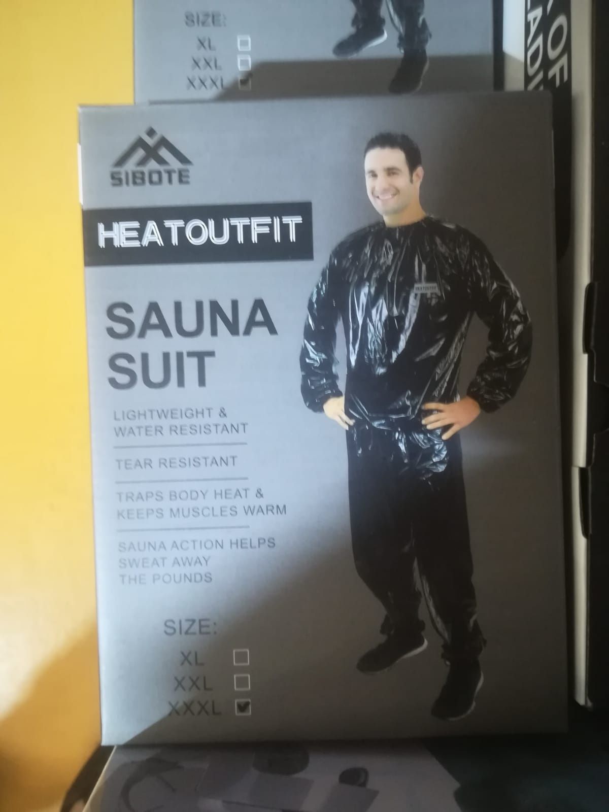 Costum pentru slabit cu efect de sauna