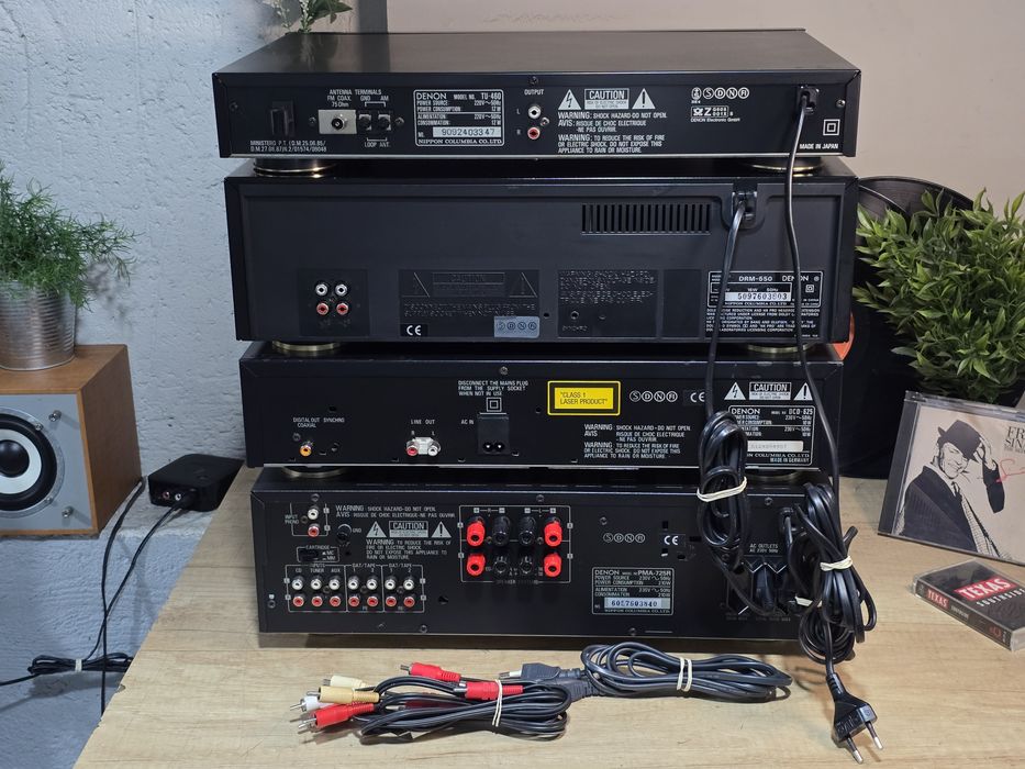 Linie audio DENON, amplificator , cd player ,tuner ,deck, pick-up