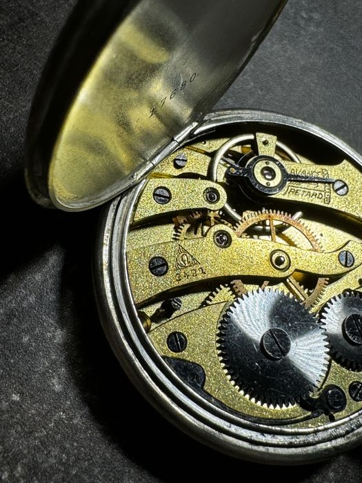 Ceas de buzunar din argint