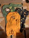 Set pijama maneca lunga, pantaloni lungi bebe 74 cm, 6-9 luni sinsay