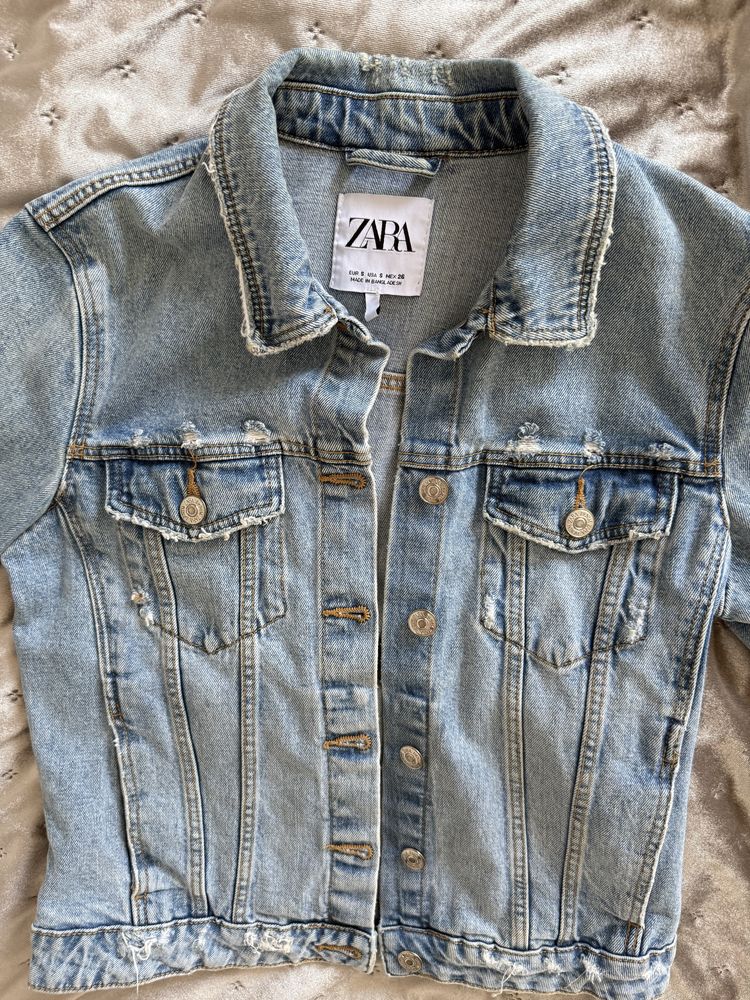 Дънково яке Zara размер S