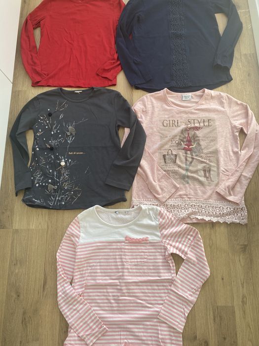 Лот от 5 блузки 9-10 години