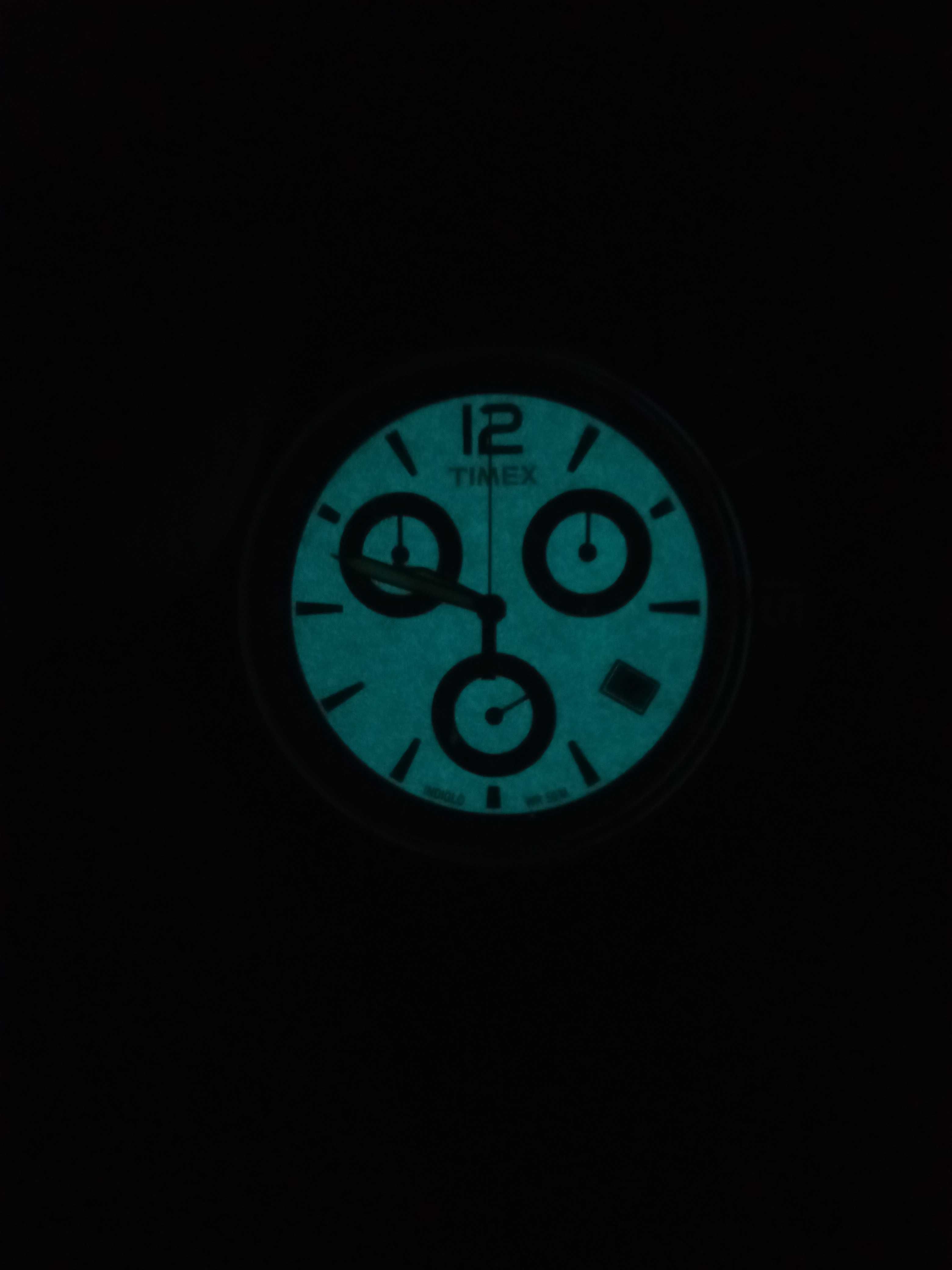 Timex chronograph indiglo wr 50m