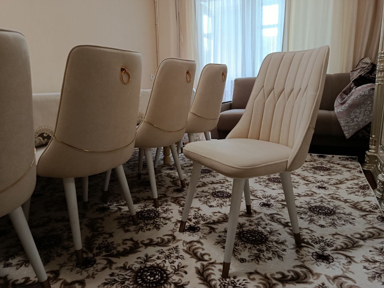 Стулья мягкие б/у от Woodline 12 штук Woodline’dan 12 yumshoq stul