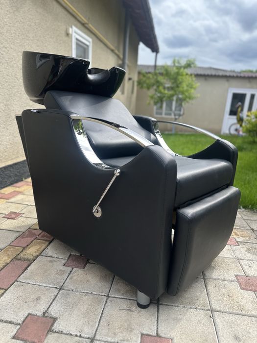 Scafa frizerie unitate de spalare coafor, bazin ceramic flexibil