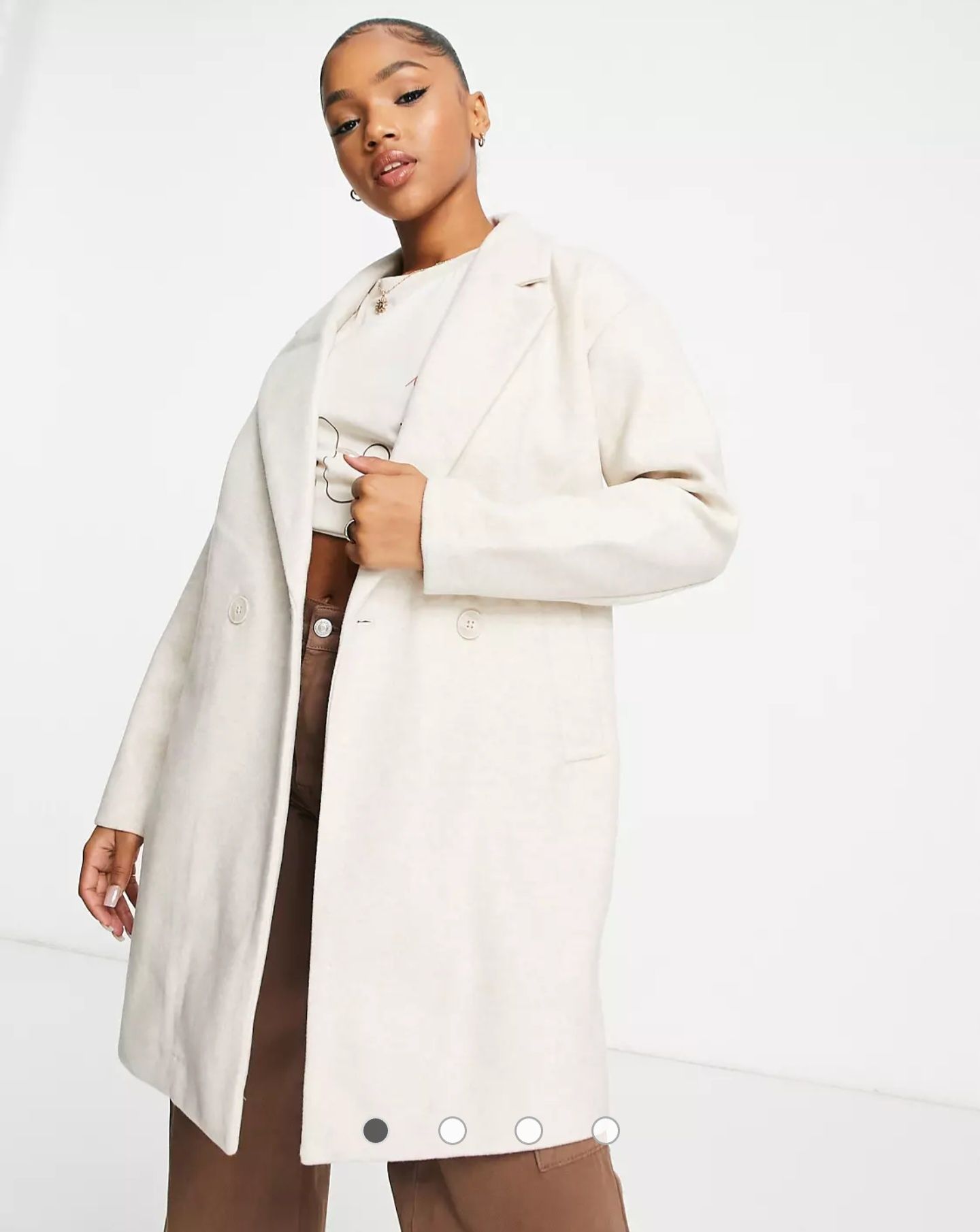 Pull and bear tailored coat S